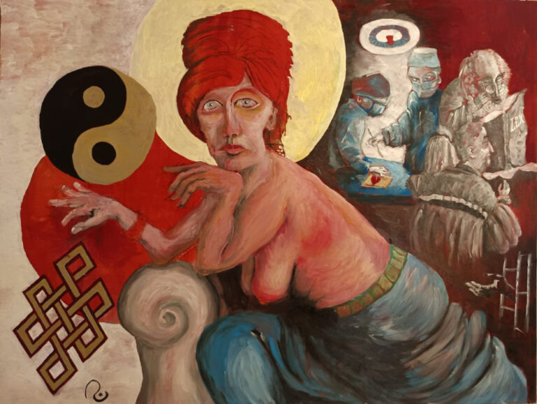 La vita, opera pittorica di Nicola Marcucci